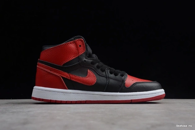 Air 555088  High OG Bred 001 Kids Jordan 1 Banned Black Retro Red 0427
